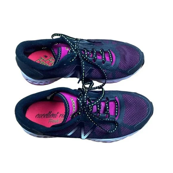 New Balance Womens Running Shoes Size 8.5 Black & Pink Excellent Used Condition - Picture 4 of 9